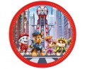 Talerzyki papierowe Paw Patrol: The Movie (Nickelodeon) next generation, 23cm, 8 szt. (plastic-free)