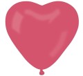 Balony CR pastel serca - czerwone 05/ 50 szt.