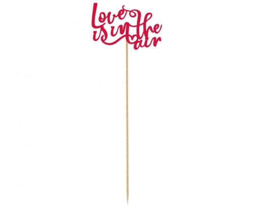 Dekoracja papierowa Love is in the air, 10x30 cm