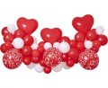 Girlanda balonowa DIY Love, 65 szt.