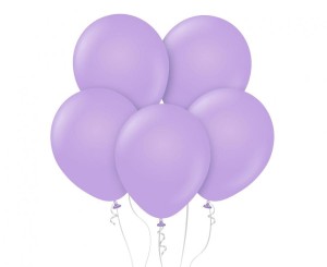 Balony Beauty&Charm, makaronowe, lawendowe 18" / 5 szt.