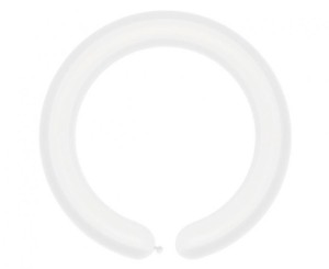 Balony D4 - Rurki włoskie transparentne / 100 szt.
