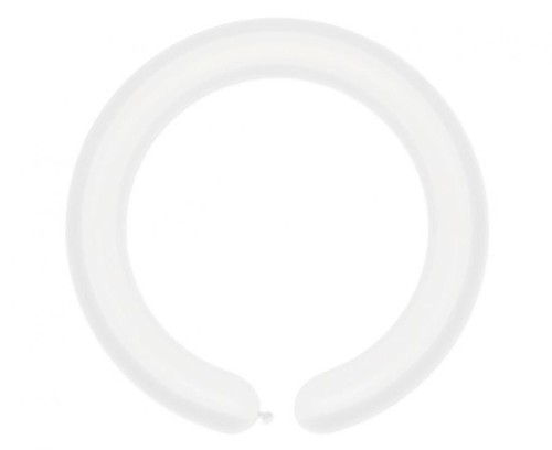 Balony D4 - Rurki włoskie transparentne / 100 szt.