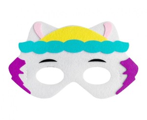 Maska filcowa Psia Brygada - Ratowniczka górska, 17.5x12 cm