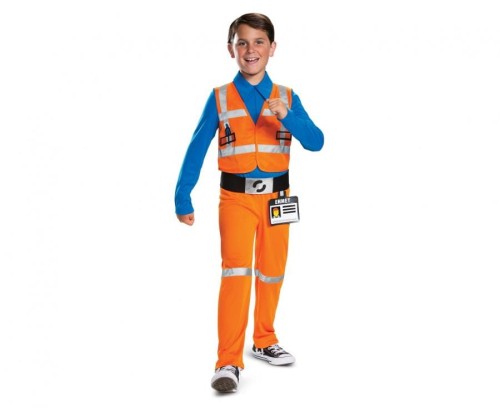 #STDZ Strój Emmet Classic (kombinezon) - Lego / Warner Bros. (licencja), rozm. M (7-8 lat)