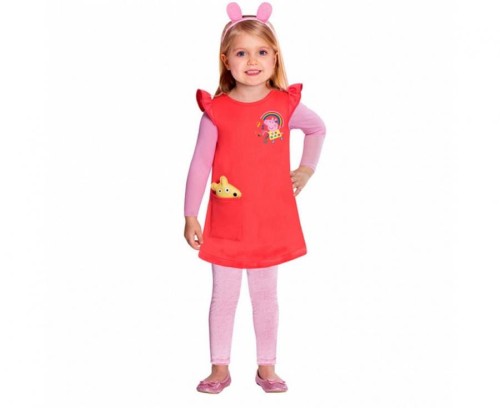 #STDZ Strój dla dzieci Peppa Dress, 4-6 lat