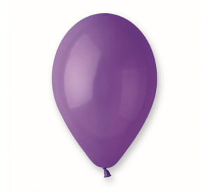 Balony G90 pastel 10" - fioletowe 08/ 100 szt.