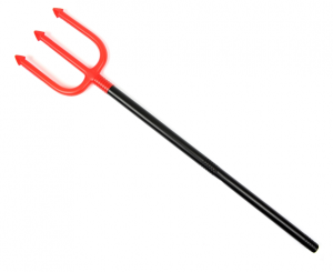 Trójząb Diabła, składany