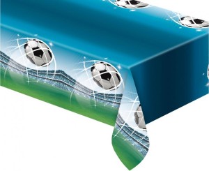 Obrus plastikowy "Soccer Fans", 120x180 cm
