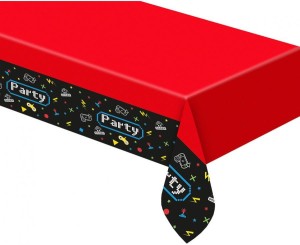 Obrus plastikowy "Gaming Party" 120x180 cm