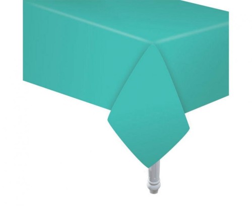 Obrus papierowy jasnoniebieski (291C), 132x183 cm