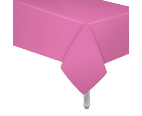 Obrus papierowy różowy (231C), 132x183 cm