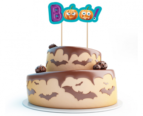 Dekoracja na tort Boo