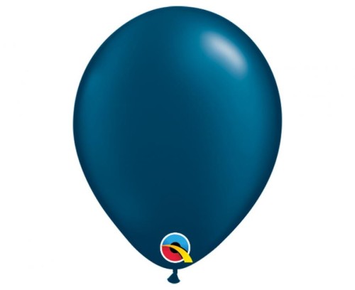 Balon QL 5", metalik granatowy / 100 szt.