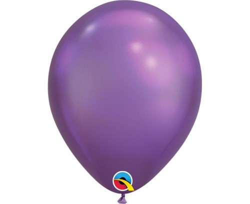 Balon QL 7" , chrom fioletowy / 100 szt.