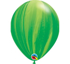 Balon QL 11", pastel agat zielony / 25 szt.