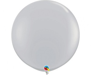Balon QL 36 cali, pastel szary / 2 szt.