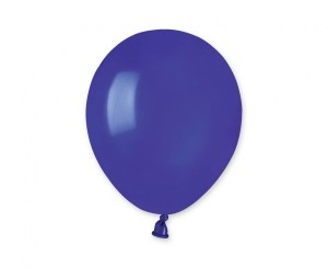 Balony A50 pastel 5" - granatowe 46/ 100 szt.