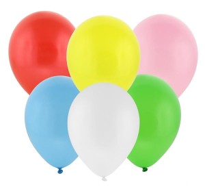 Balony 9" pastelowe / 50 szt.