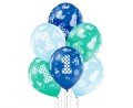 Balony D11 1st Birthday Boy 1C5S, 6 szt.