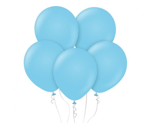 Balony Beauty&Charm, pastelowe blady niebieski 12"/ 10 szt.