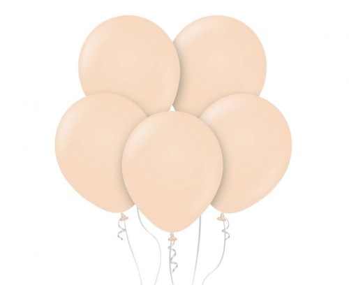 Balony Beauty&Charm, pastelowe cieliste 12"/ 10 szt.