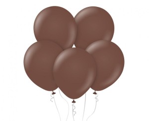 Balony Beauty&Charm, pastelowe czekoladowe 12"/ 10 szt.