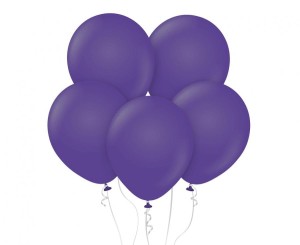 Balony Beauty&Charm, pastelowe fioletowe 12"/ 10 szt.