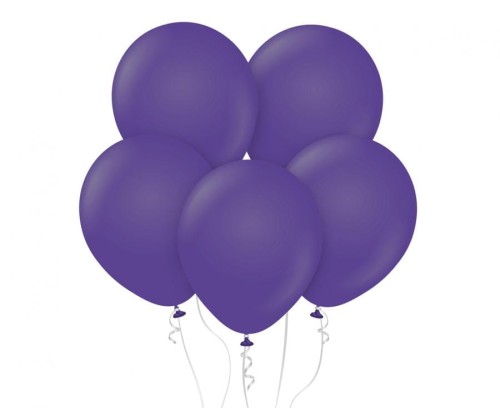 Balony Beauty&Charm, pastelowe fioletowe 12"/ 10 szt.