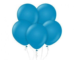 Balony Beauty&Charm, pastelowe c. niebieskie 12"/ 10 szt.