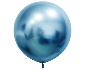 Balony Beauty&Charm, platynowe j. niebieskie 24"/ 2 szt.