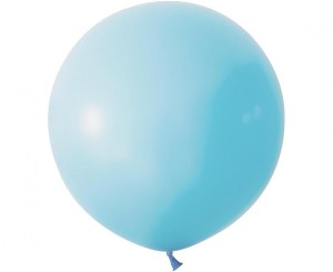 Balony Beauty&Charm, makaronowe, niebieskie 24"/ 2 szt.