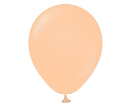 Balony Beauty&Charm, makaronowe łososiowe 5"/ 20 szt.
