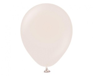 Balony Beauty&Charm, pastelowe j. beżowe 5"/ 20 szt.