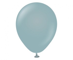 Balony Beauty&Charm, pastelowe szaro-niebieskie 5"/ 20 szt.