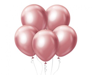 Balony Beauty&Charm, platynowe różowe 12"/ 7 szt.