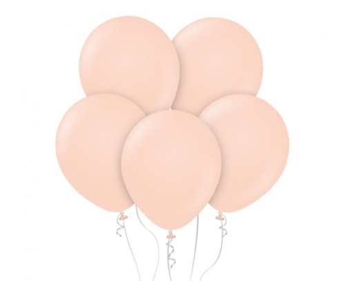 Balony Beauty&Charm, makaronowe brzoskwiniowe 12"/ 50 szt.