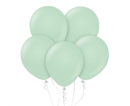 Balony Beauty&Charm, makaronowe j. zielone 12"/ 50 szt.