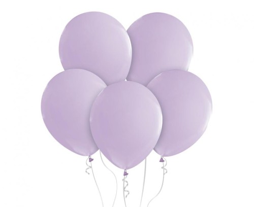 Balony Beauty&Charm, makaronowe lawendowe 12"/ 50 szt.