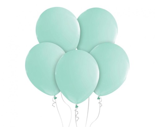 Balony Beauty&Charm, makaronowe zielone 12"/ 50 szt.