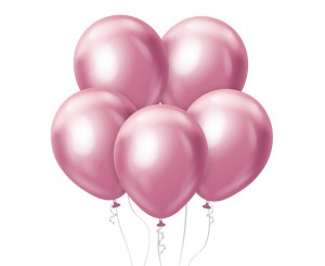 Balony Beauty&Charm, platynowe j. różowe 10"/ 50 szt.