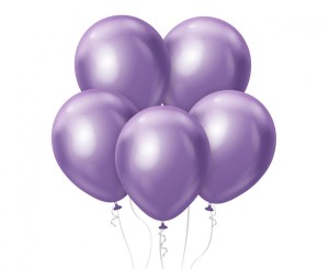 Balony Beauty&Charm, platynowe fioletowe 12"/ 50 szt.