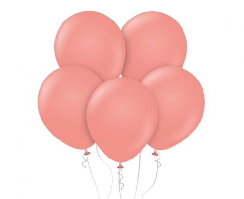 Balony Beauty&Charm, pastelowe koralowe 12"/ 50 szt.