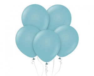 Balony Beauty&Charm, pastelowe lazurowe 12"/ 50 szt.