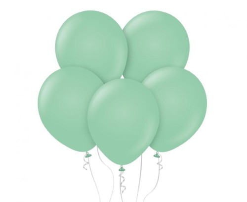 Balony Beauty&Charm, pastelowe miętowe 12"/ 50 szt.