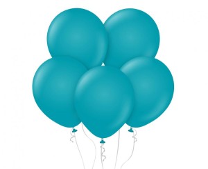 Balony Beauty&Charm, pastelowe turkusowe 12"/ 50 szt.
