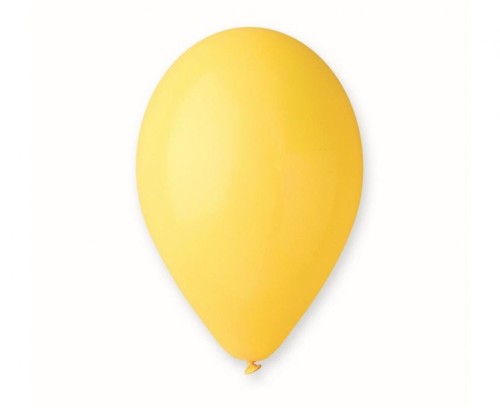 Balony G110 pastel 12" - żółte 02/ 100 szt.