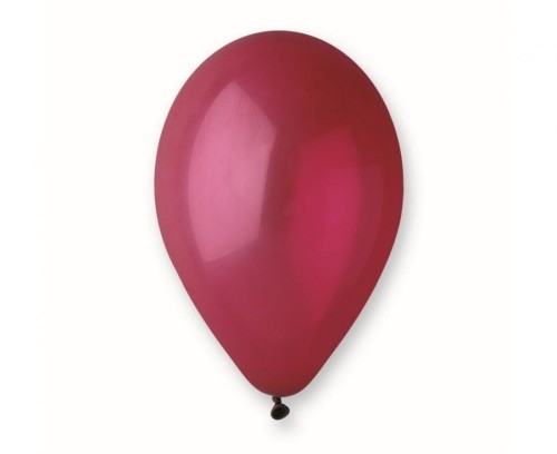 Balony G110 pastel 12" - bordowe 47/ 100 szt.