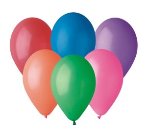 Balony G110 pastel 12" - różnokolorowe 80/ 100 szt.