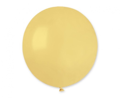 Balony G150 pastel 19" - musztardowe 43/ 50 szt.